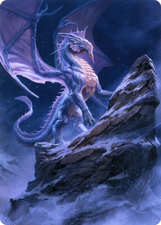 Ancient Silver Dragon // Ancient Silver Dragon (ACLB-006) - Battle for Baldur's Gate Art Series (Borderless) Foil - Premium MTG Single from Wizards of the Coast - Just $0! Shop now at Game Crave Tournament Store