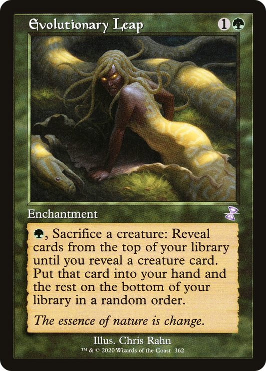 Evolutionary Leap (TSR-362) - Time Spiral Remastered - Premium MTG Single from Wizards of the Coast - Just $0.65! Shop now at Game Crave Tournament Store