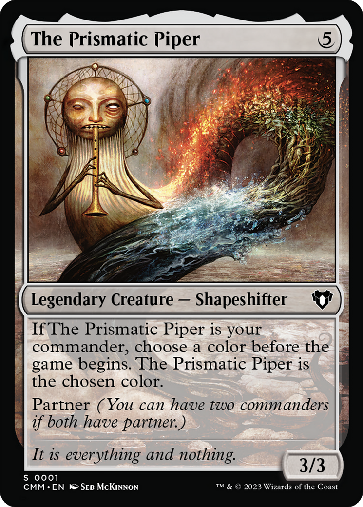 The Prismatic Piper (CMM-001) - Commander Masters - Premium MTG Single from Wizards of the Coast - Just $0.08! Shop now at Game Crave Tournament Store