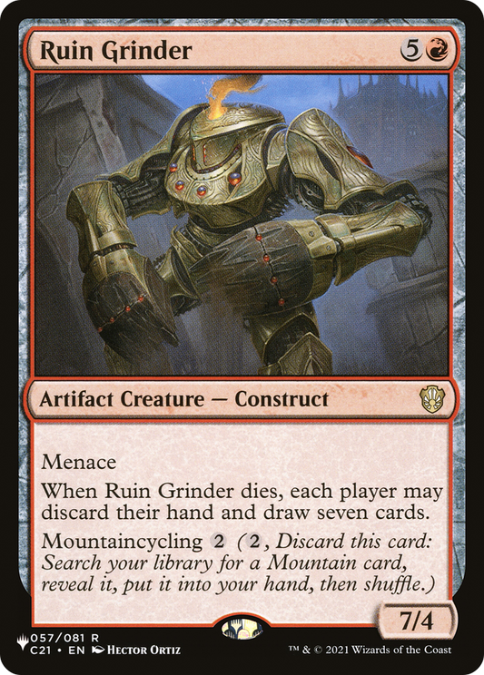 Ruin Grinder (PLIST-690) - The List - Premium MTG Single from Wizards of the Coast - Just $0.54! Shop now at Game Crave Tournament Store