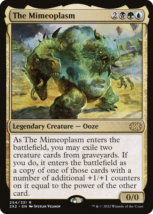 The Mimeoplasm (2X2-254) - Double Masters 2022 - Premium MTG Single from Wizards of the Coast - Just $0.10! Shop now at Game Crave Tournament Store