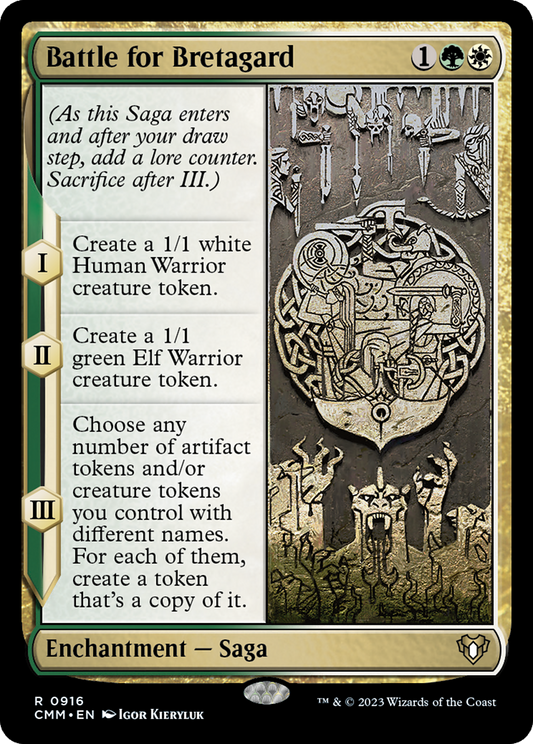 Battle for Bretagard (CMM-916) - Commander Masters - Premium MTG Single from Wizards of the Coast - Just $0.08! Shop now at Game Crave Tournament Store