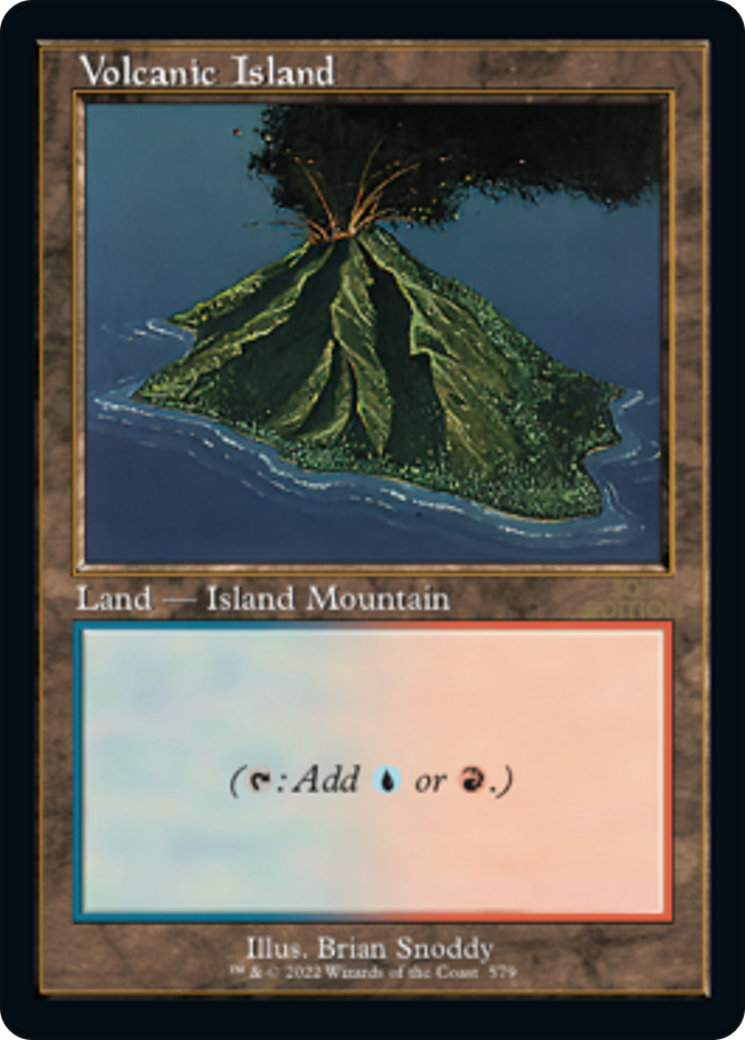 Volcanic Island (30A-579) - 30th Anniversary Edition - Premium MTG Single from Wizards of the Coast - Just $63.94! Shop now at Game Crave Tournament Store