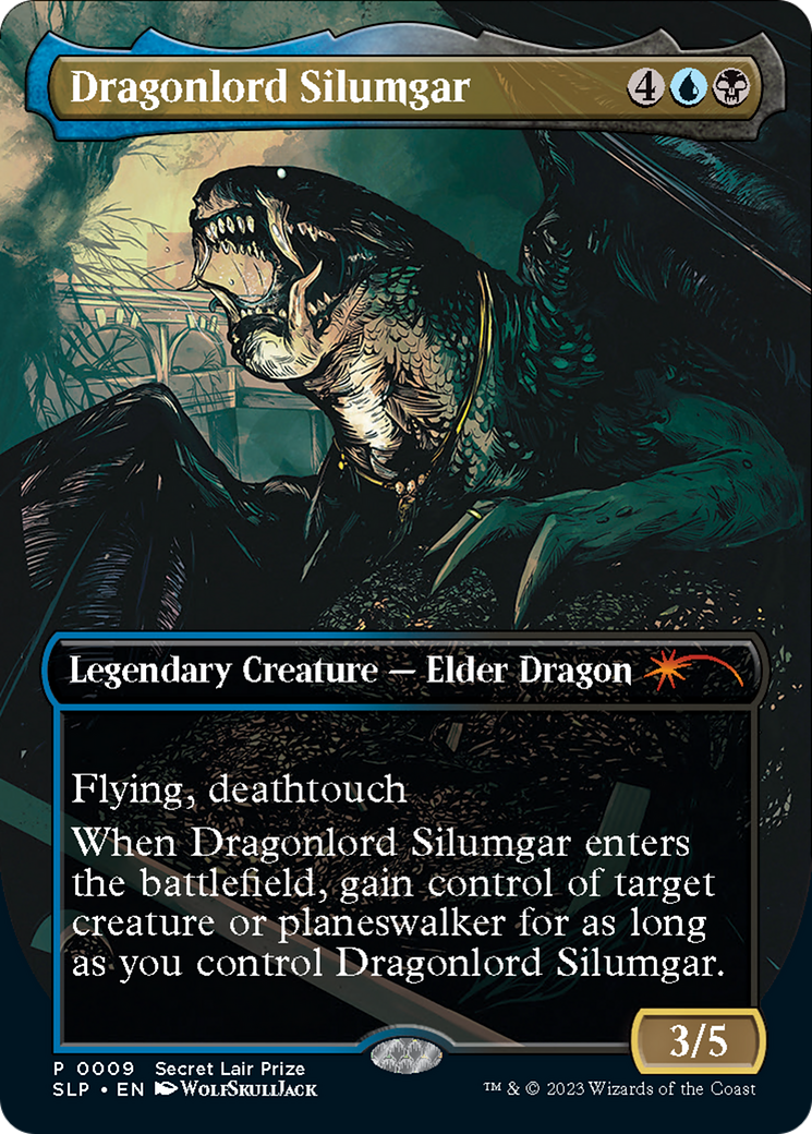 Dragonlord Silumgar (SLP-009) - Secret Lair Showdown Foil - Premium MTG Single from Wizards of the Coast - Just $64.49! Shop now at Game Crave Tournament Store