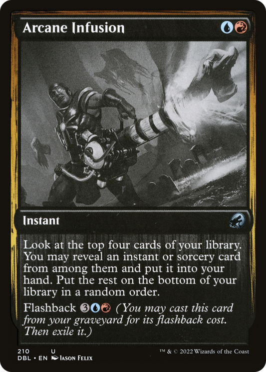 Arcane Infusion (DBL-210) - Innistrad: Double Feature Foil - Premium MTG Single from Wizards of the Coast - Just $0.11! Shop now at Game Crave Tournament Store