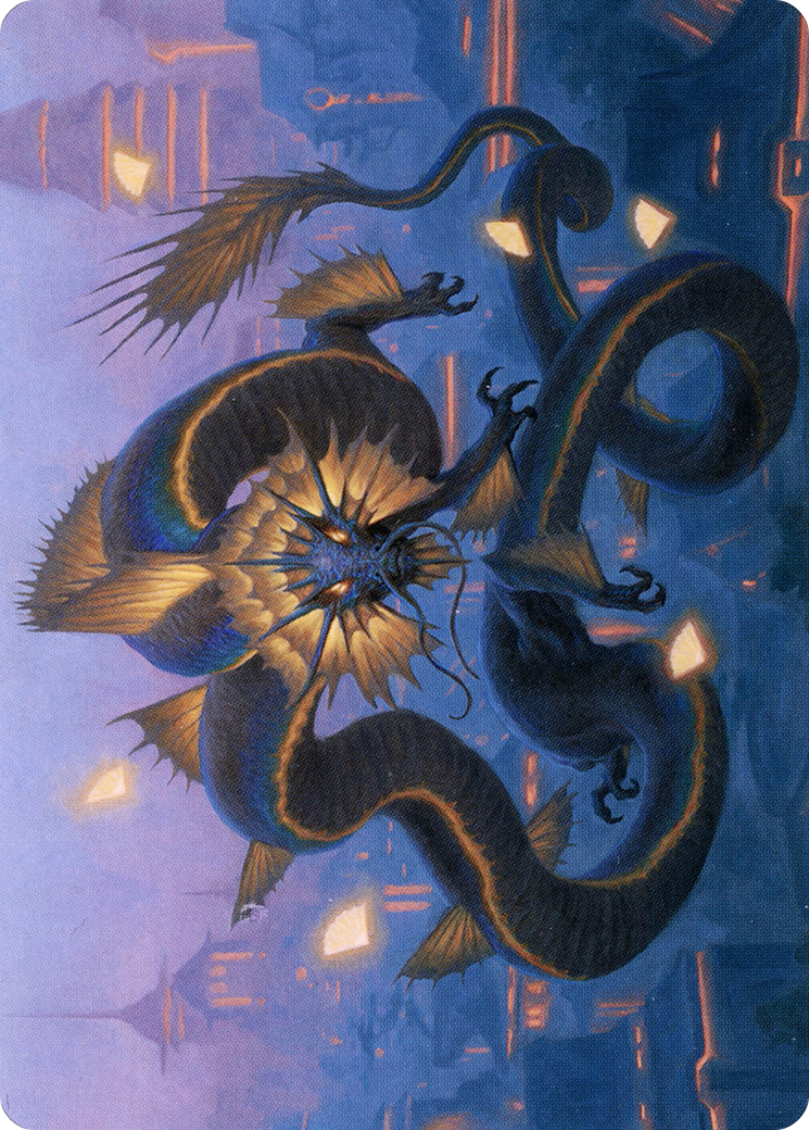 Ao, the Dawn Sky // Ao, the Dawn Sky (ANEO-025) - Neon Dynasty Art Series (Borderless) Foil - Premium MTG Single from Wizards of the Coast - Just $0! Shop now at Game Crave Tournament Store