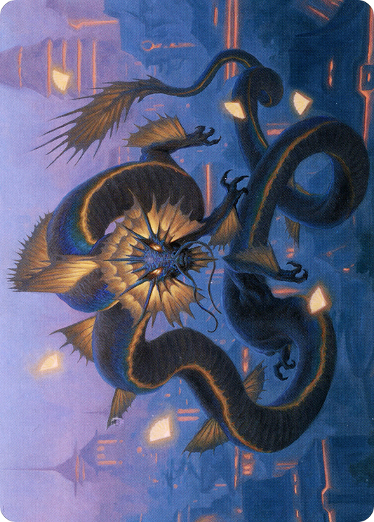 Ao, the Dawn Sky // Ao, the Dawn Sky (ANEO-025) - Neon Dynasty Art Series (Borderless) Foil - Premium MTG Single from Wizards of the Coast - Just $0! Shop now at Game Crave Tournament Store