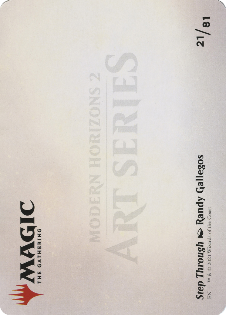 Step Through // Step Through (AMH2-021) - Modern Horizons 2 Art Series (Borderless) - Premium MTG Single from Wizards of the Coast - Just $0! Shop now at Game Crave Tournament Store