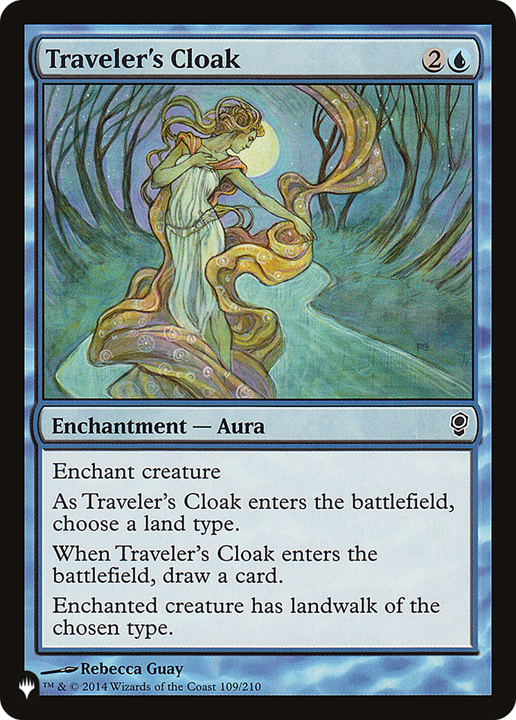 Traveler's Cloak (PLIST-1115) - The List - Premium MTG Single from Wizards of the Coast - Just $0.08! Shop now at Game Crave Tournament Store
