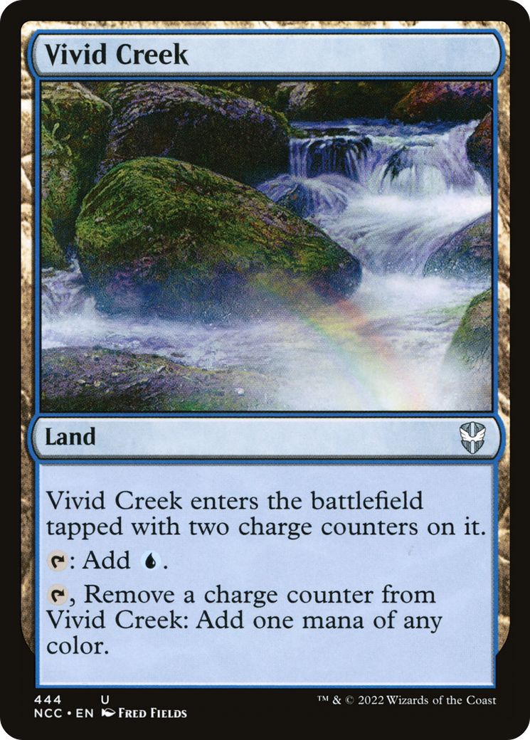 Vivid Creek (NCC-444) - New Capenna Commander - Premium MTG Single from Wizards of the Coast - Just $0.08! Shop now at Game Crave Tournament Store