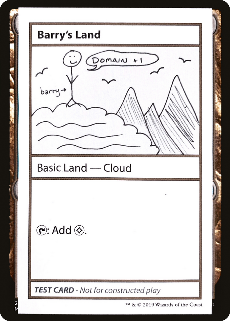 Barry's Land (CMB2-113) - Mystery Booster Playtest Cards 2021 - Premium MTG Single from Wizards of the Coast - Just $0.35! Shop now at Game Crave Tournament Store
