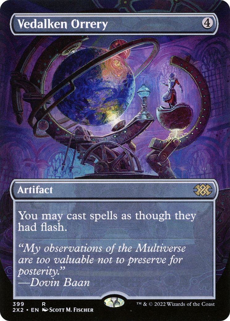 Vedalken Orrery (2X2-399) - Double Masters 2022 (Borderless) - Premium MTG Single from Wizards of the Coast - Just $7.18! Shop now at Game Crave Tournament Store