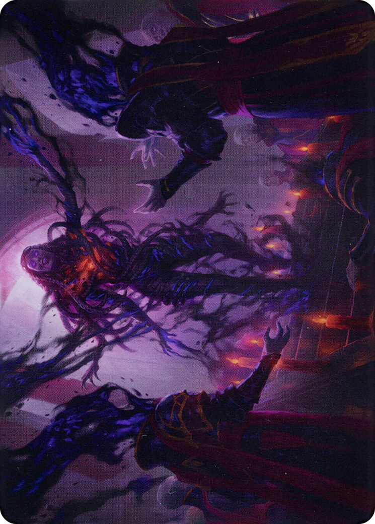 Braids, Arisen Nightmare // Braids, Arisen Nightmare (ADMU-023) - Dominaria United Art Series (Borderless) - Premium MTG Single from Wizards of the Coast - Just $0! Shop now at Game Crave Tournament Store