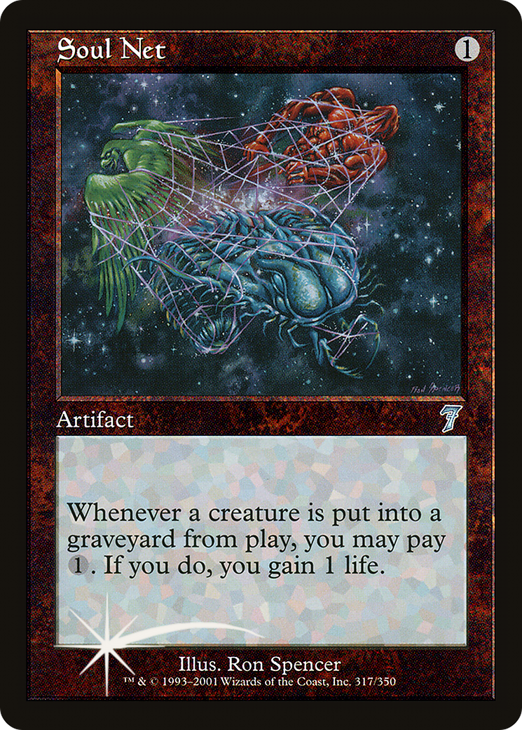 Soul Net (7ED-317★) - Seventh Edition Foil - Premium MTG Single from Wizards of the Coast - Just $3.57! Shop now at Game Crave Tournament Store