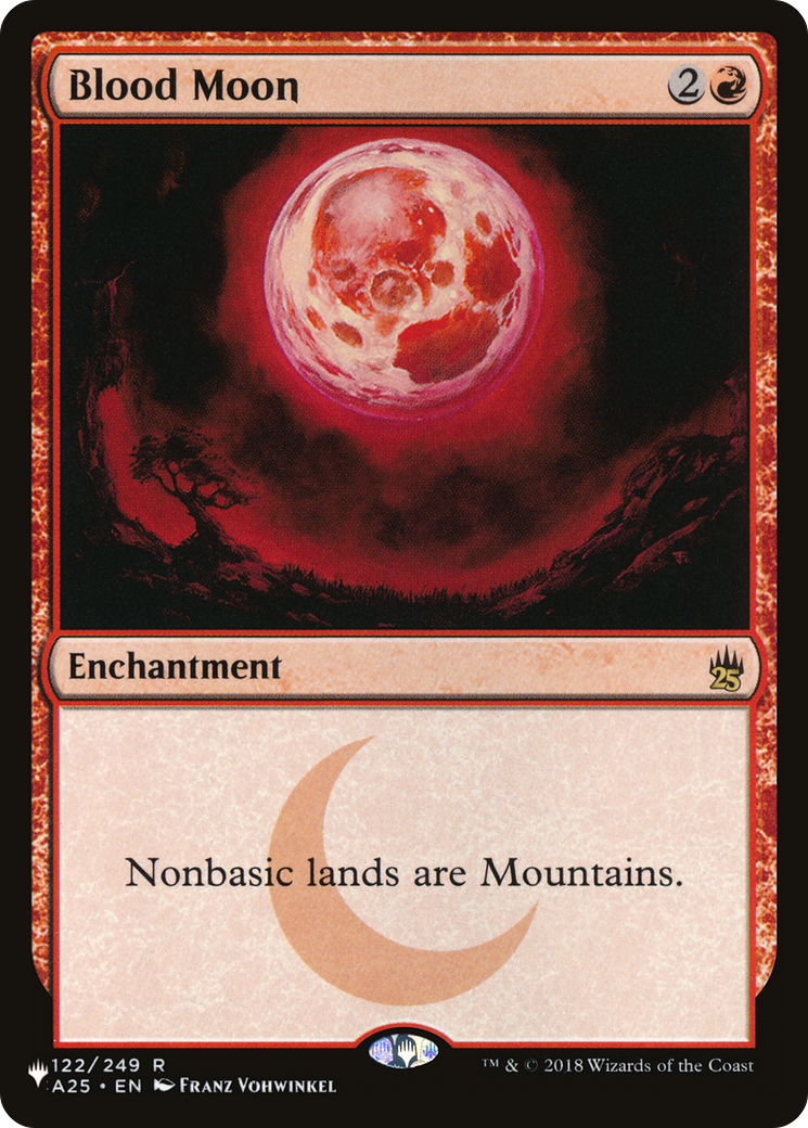 Blood Moon (PLIST-608) - The List - Premium MTG Single from Wizards of the Coast - Just $1.70! Shop now at Game Crave Tournament Store