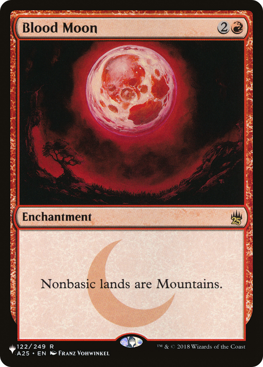 Blood Moon (PLIST-608) - The List - Premium MTG Single from Wizards of the Coast - Just $1.64! Shop now at Game Crave Tournament Store