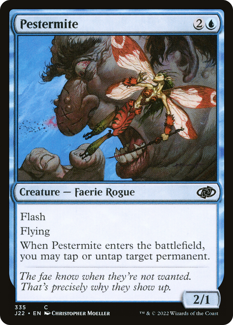 Pestermite (J22-335) - Jumpstart 2022 - Premium MTG Single from Wizards of the Coast - Just $0.08! Shop now at Game Crave Tournament Store