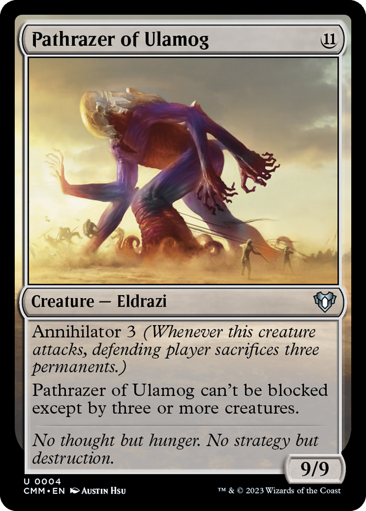 Pathrazer of Ulamog (CMM-004) - Commander Masters - Premium MTG Single from Wizards of the Coast - Just $0.66! Shop now at Game Crave Tournament Store