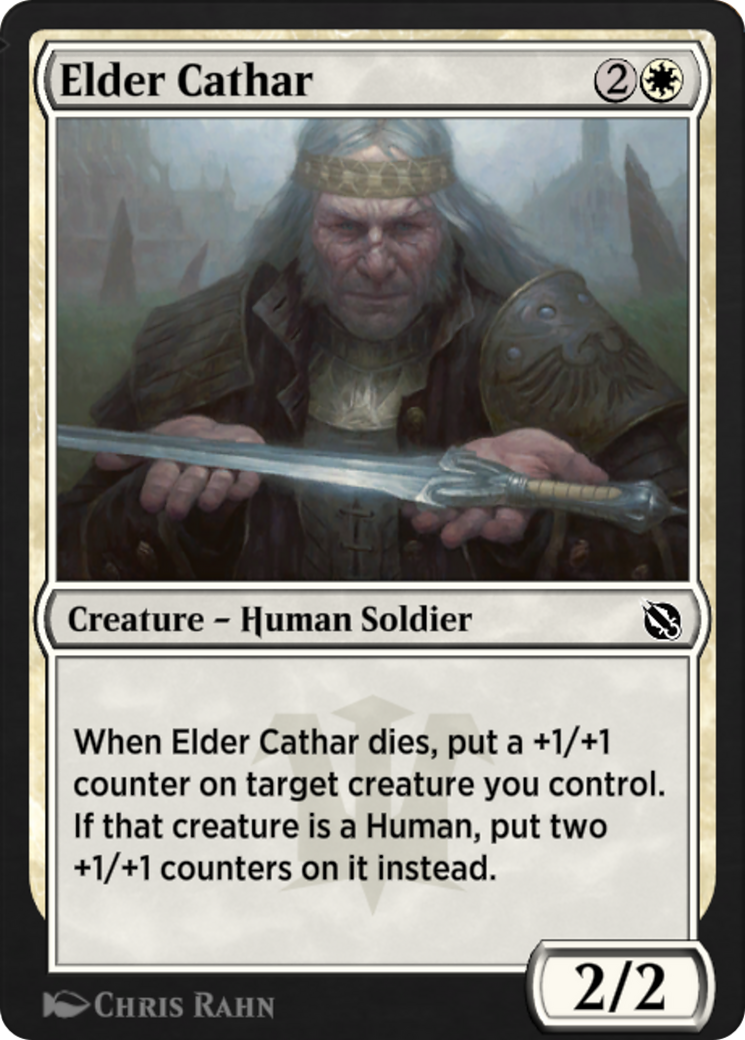 Elder Cathar (SIS-006) - Shadows of the Past - Premium MTG Single from Wizards of the Coast - Just $0! Shop now at Game Crave Tournament Store