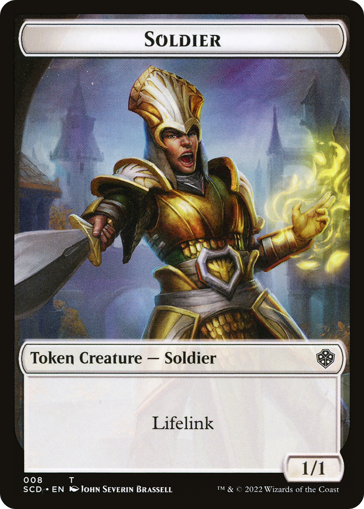 Soldier (TSCD-008) - Starter Commander Deck Tokens Foil - Premium MTG Single from Wizards of the Coast - Just $0! Shop now at Game Crave Tournament Store