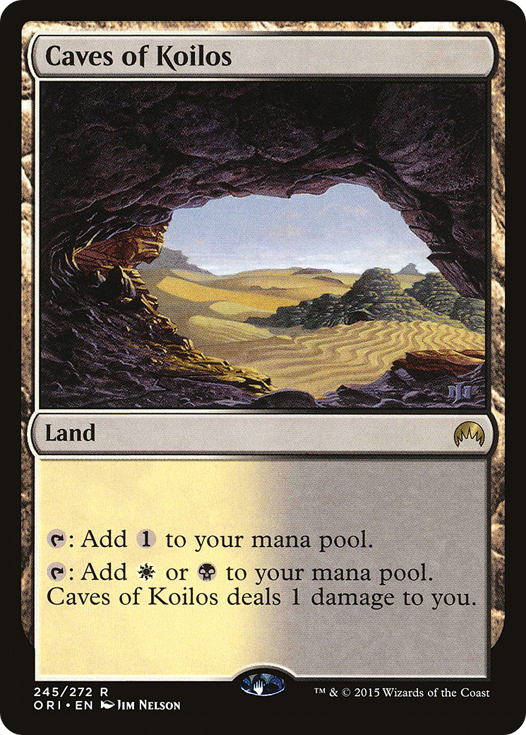 Caves of Koilos (ORI-245) - Magic Origins - Premium MTG Single from Wizards of the Coast - Just $0.08! Shop now at Game Crave Tournament Store