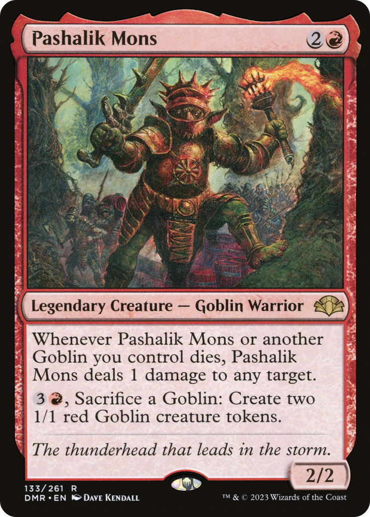 Pashalik Mons (DMR-133) - Dominaria Remastered Foil - Premium MTG Single from Wizards of the Coast - Just $1.10! Shop now at Game Crave Tournament Store