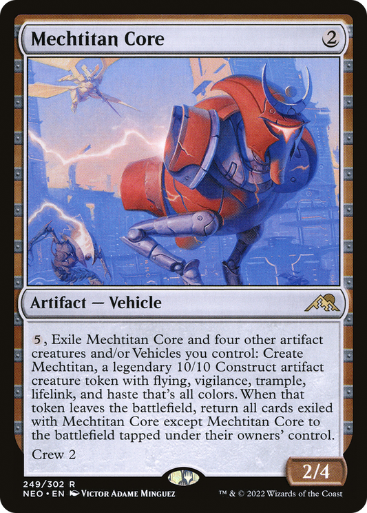 Mechtitan Core (NEO-249) - Kamigawa: Neon Dynasty - Premium MTG Single from Wizards of the Coast - Just $0.08! Shop now at Game Crave Tournament Store