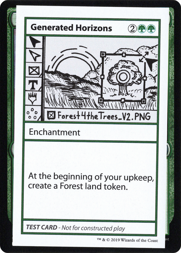 Generated Horizons (CMB2-075) - Mystery Booster Playtest Cards 2021 - Premium MTG Single from Wizards of the Coast - Just $0.08! Shop now at Game Crave Tournament Store