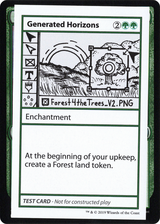 Generated Horizons (CMB2-075) - Mystery Booster Playtest Cards 2021 - Premium MTG Single from Wizards of the Coast - Just $0.08! Shop now at Game Crave Tournament Store