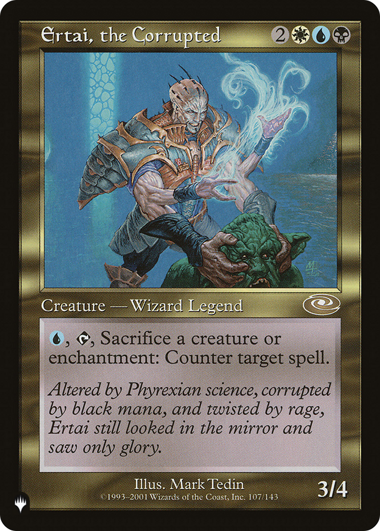 Ertai, the Corrupted (PLIST-873) - The List - Premium MTG Single from Wizards of the Coast - Just $0.40! Shop now at Game Crave Tournament Store
