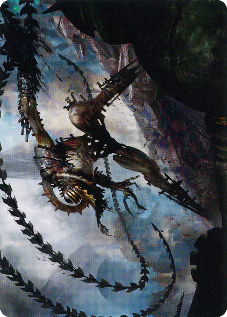 Razorlash Transmogrant // Razorlash Transmogrant (ABRO-017) - The Brothers' War Art Series (Borderless) Foil - Premium MTG Single from Wizards of the Coast - Just $0! Shop now at Game Crave Tournament Store