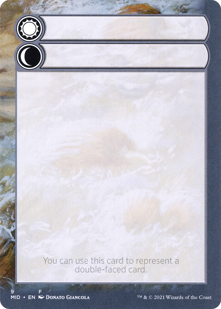 Double-Faced Substitute Card (SMID-009) - Innistrad: Midnight Hunt Substitute Cards - Premium MTG Single from Wizards of the Coast - Just $0! Shop now at Game Crave Tournament Store