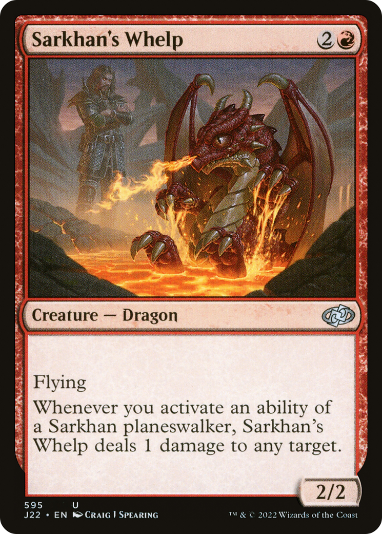 Sarkhan's Whelp (J22-595) - Jumpstart 2022 - Premium MTG Single from Wizards of the Coast - Just $0.25! Shop now at Game Crave Tournament Store