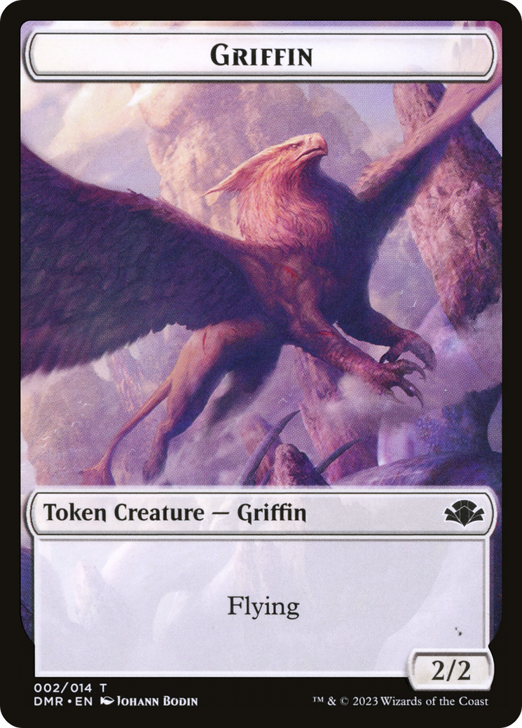 Griffin (TDMR-002) - Dominaria Remastered Tokens - Premium MTG Single from Wizards of the Coast - Just $0! Shop now at Game Crave Tournament Store