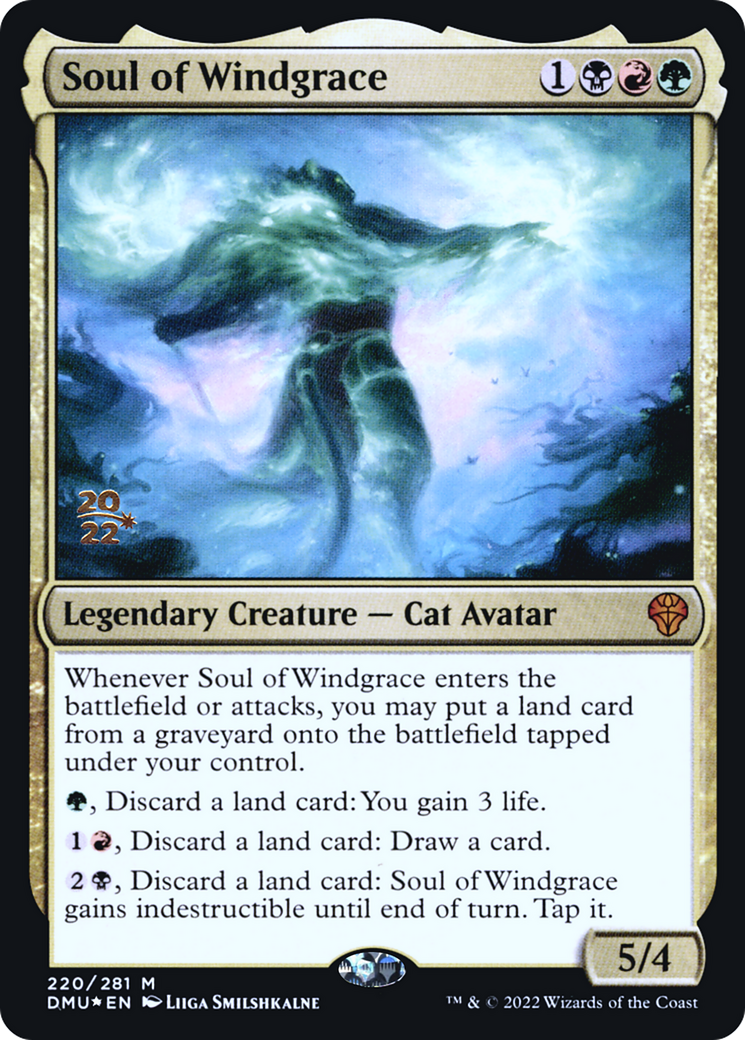 Soul of Windgrace (PDMU-220S) - Dominaria United Promos Foil - Premium MTG Single from Wizards of the Coast - Just $0.55! Shop now at Game Crave Tournament Store