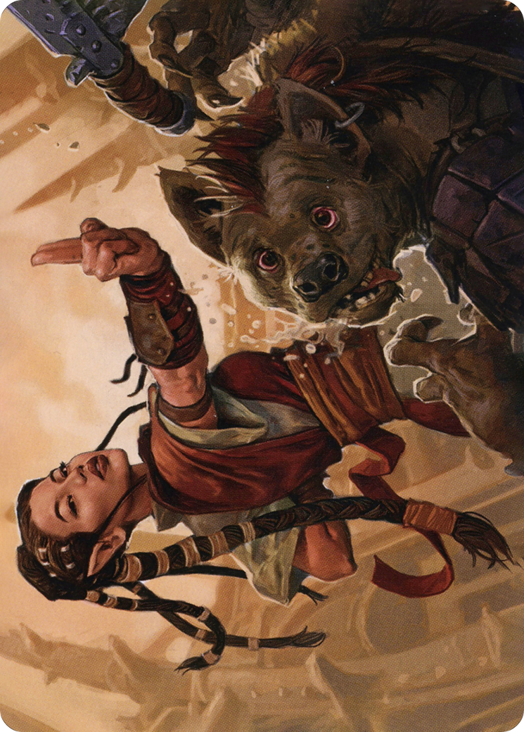 Half-Elf Monk // Half-Elf Monk (AAFR-028) - Adventures in the Forgotten Realms Art Series (Borderless) - Premium MTG Single from Wizards of the Coast - Just $0! Shop now at Game Crave Tournament Store