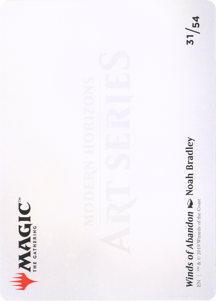 Winds of Abandon // Winds of Abandon (AMH1-031) - Modern Horizons Art Series (Borderless) - Premium MTG Single from Wizards of the Coast - Just $0! Shop now at Game Crave Tournament Store