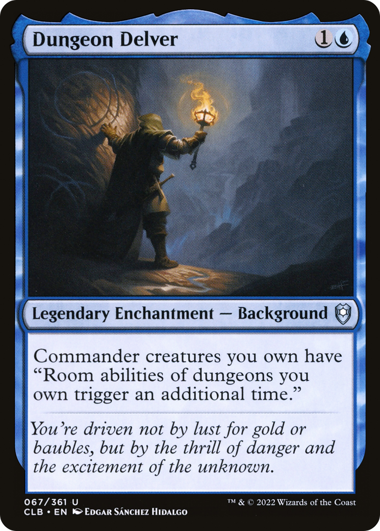 Dungeon Delver (CLB-067) - Commander Legends: Battle for Baldur's Gate - Premium MTG Single from Wizards of the Coast - Just $0.08! Shop now at Game Crave Tournament Store