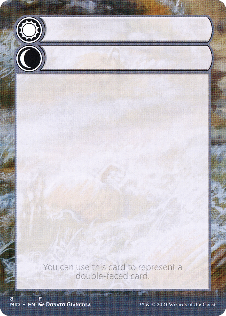 Double-Faced Substitute Card (SMID-008) - Innistrad: Midnight Hunt Substitute Cards - Premium MTG Single from Wizards of the Coast - Just $0! Shop now at Game Crave Tournament Store