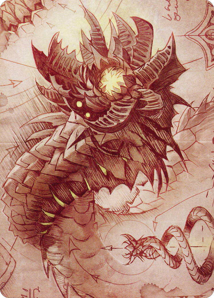 Wurmcoil Engine // Wurmcoil Engine (ABRO-081) - The Brothers' War Art Series (Borderless) Foil - Premium MTG Single from Wizards of the Coast - Just $0! Shop now at Game Crave Tournament Store