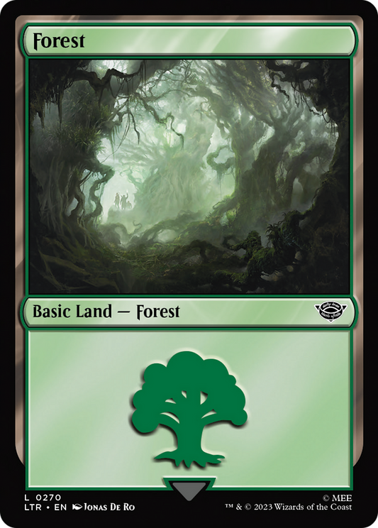 Forest (LTR-270) - The Lord of the Rings: Tales of Middle-earth - Premium MTG Single from Wizards of the Coast - Just $0.25! Shop now at Game Crave Tournament Store