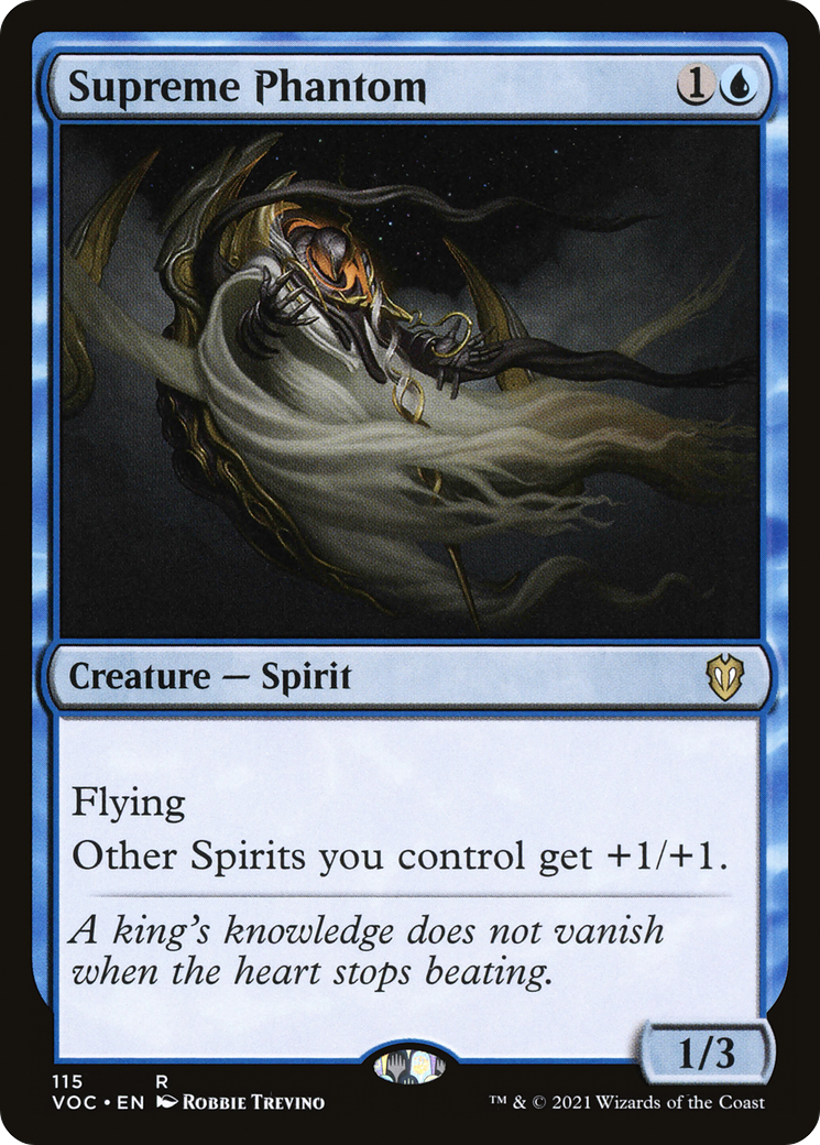 Supreme Phantom (VOC-115) - Crimson Vow Commander - Premium MTG Single from Wizards of the Coast - Just $0.25! Shop now at Game Crave Tournament Store