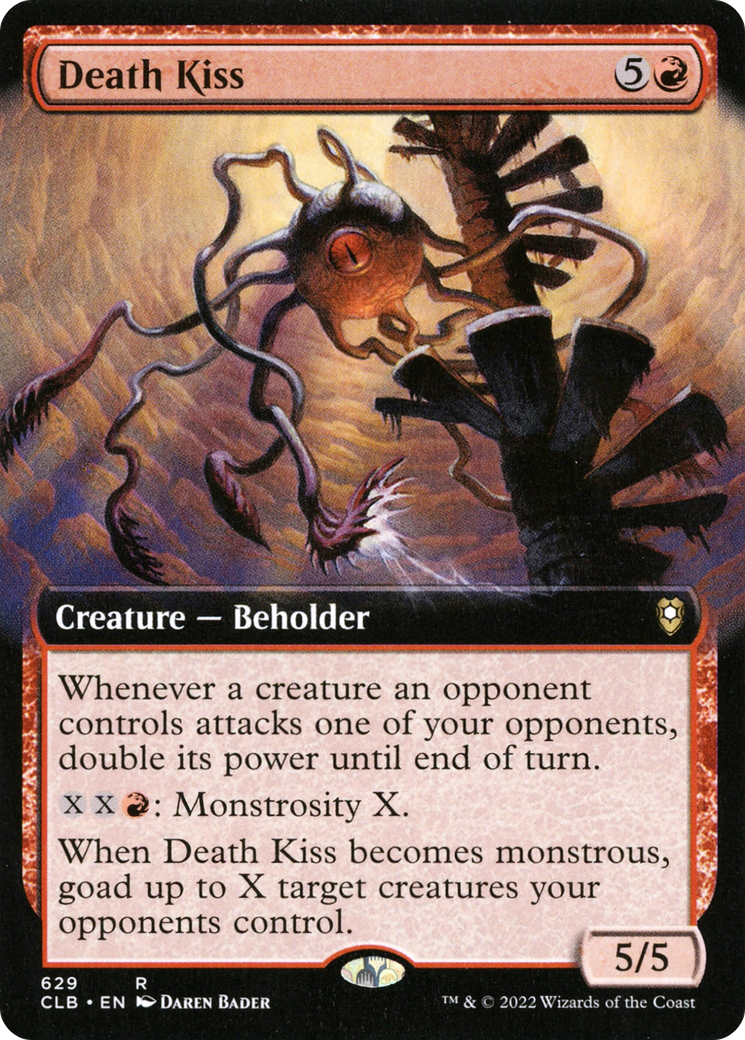 Death Kiss (CLB-629) - Commander Legends: Battle for Baldur's Gate: (Extended Art) - Premium MTG Single from Wizards of the Coast - Just $0.53! Shop now at Game Crave Tournament Store