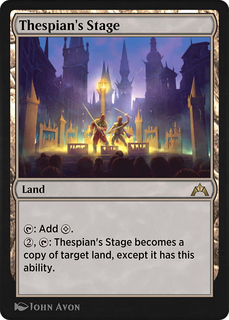 Thespian's Stage (EA3-025) - Explorer Anthology 3 - Premium MTG Single from Wizards of the Coast - Just $0! Shop now at Game Crave Tournament Store