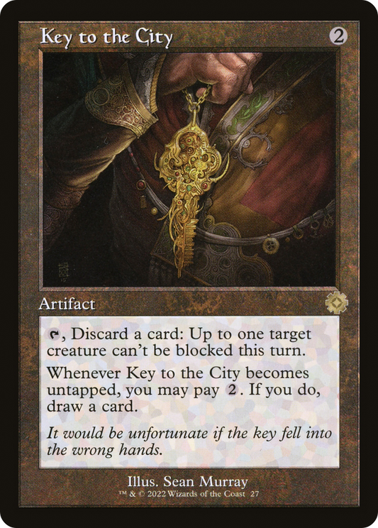 Key to the City (BRR-027) - The Brothers' War Retro Artifacts - Premium MTG Single from Wizards of the Coast - Just $0.08! Shop now at Game Crave Tournament Store