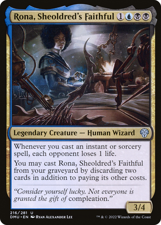 Rona, Sheoldred's Faithful (DMU-216) - Dominaria United - Premium MTG Single from Wizards of the Coast - Just $0.08! Shop now at Game Crave Tournament Store