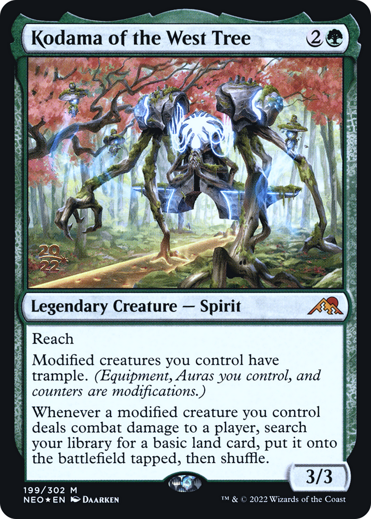 Kodama of the West Tree (PNEO-199S) - Kamigawa: Neon Dynasty Promos Foil - Premium MTG Single from Wizards of the Coast - Just $4.32! Shop now at Game Crave Tournament Store