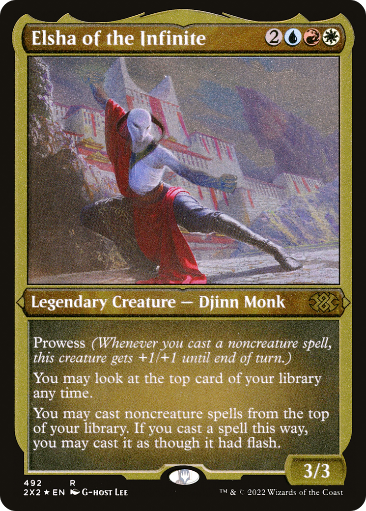 Elsha of the Infinite (2X2-492) - Double Masters 2022 Etched Foil - Premium MTG Single from Wizards of the Coast - Just $1.63! Shop now at Game Crave Tournament Store