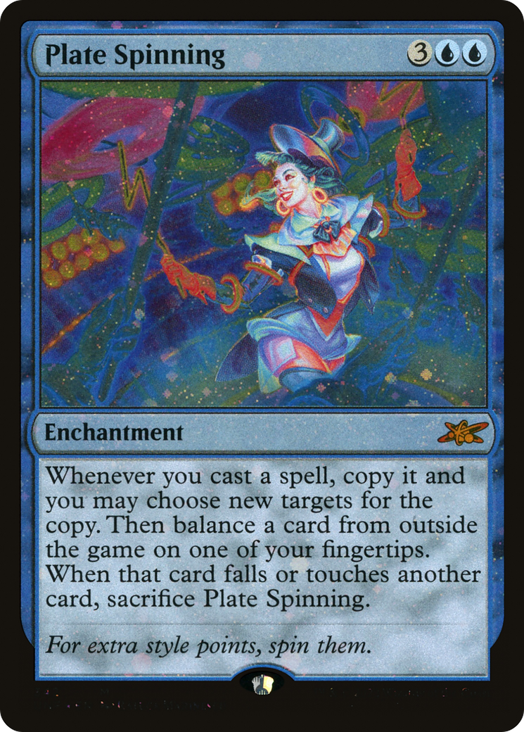 Plate Spinning (UNF-342) - Unfinity Foil - Premium MTG Single from Wizards of the Coast - Just $0.08! Shop now at Game Crave Tournament Store