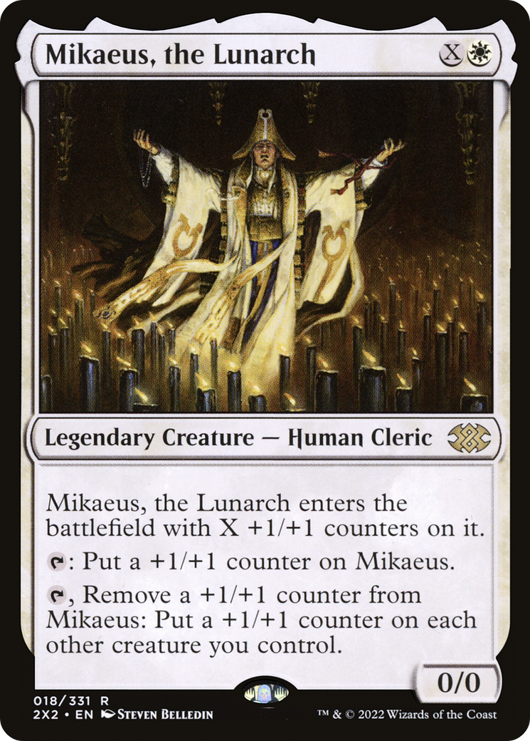 Mikaeus, the Lunarch (2X2-018) - Double Masters 2022 Foil - Premium MTG Single from Wizards of the Coast - Just $0.60! Shop now at Game Crave Tournament Store